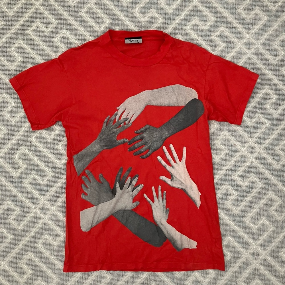 Monogram Studio Red Hands Tee - image 1
